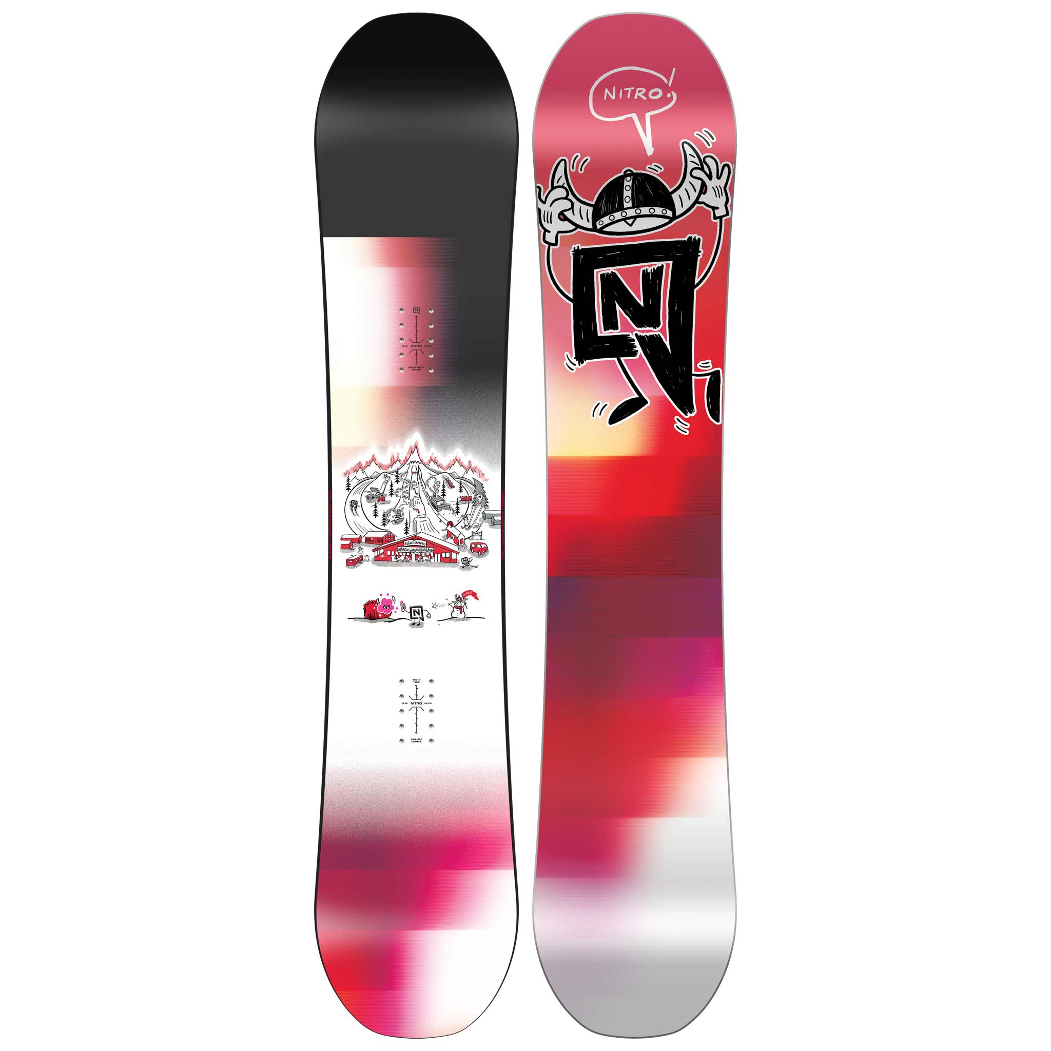 Outlet NITRO Snowboard (Design mit Fa. Falken), neu, OVP, 154cm