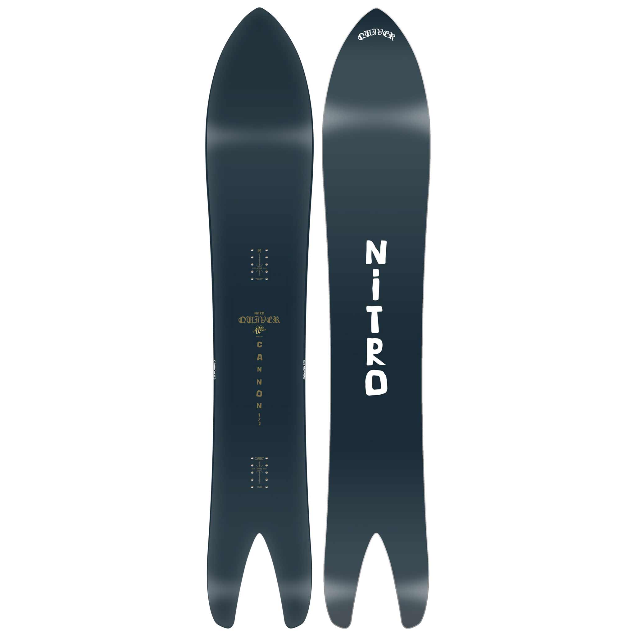 The 2025 Nitro Cannon 173 Snowboard - The World´s Most Famous Swallowtail –  Nitro Snowboards