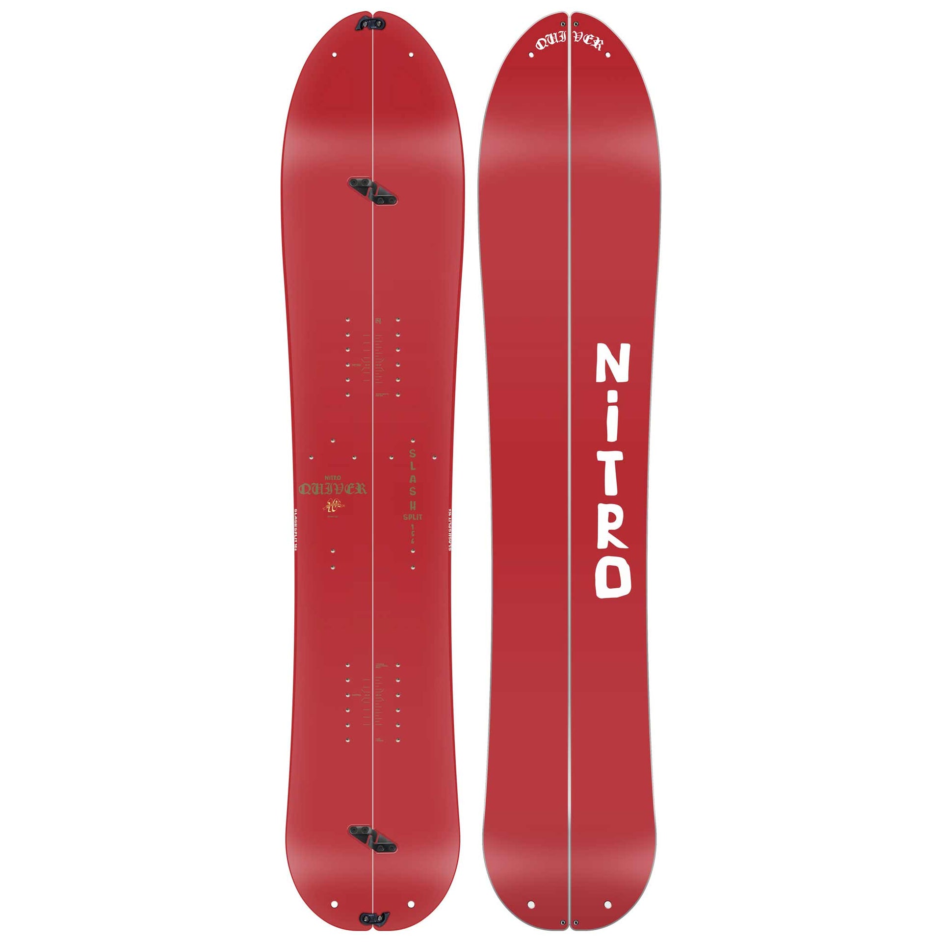 The 2025 Nitro Slash Split Snowboard - The 3D Splitsurfing  