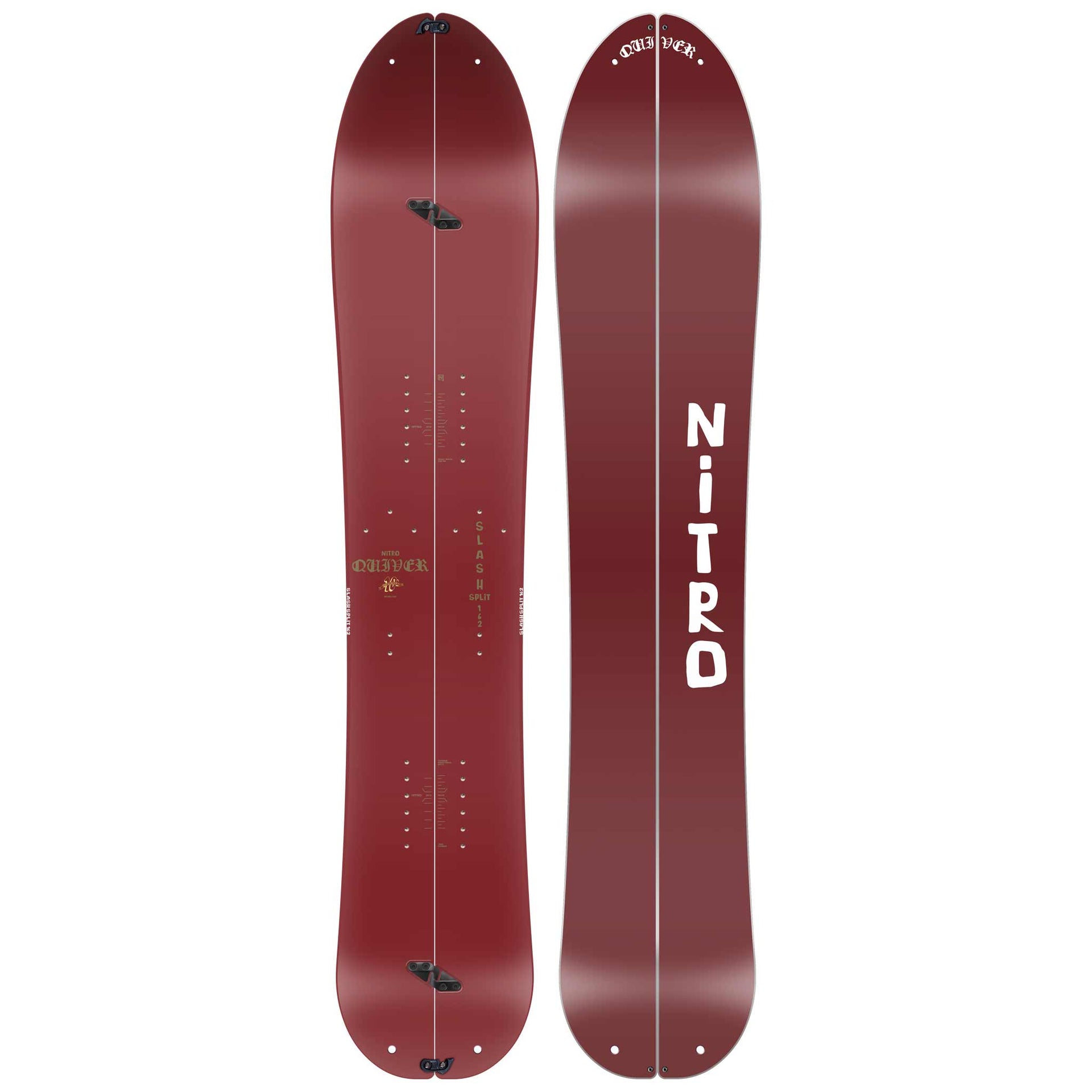 The 2025 Nitro Slash Split Snowboard - The 3D Splitsurfing 