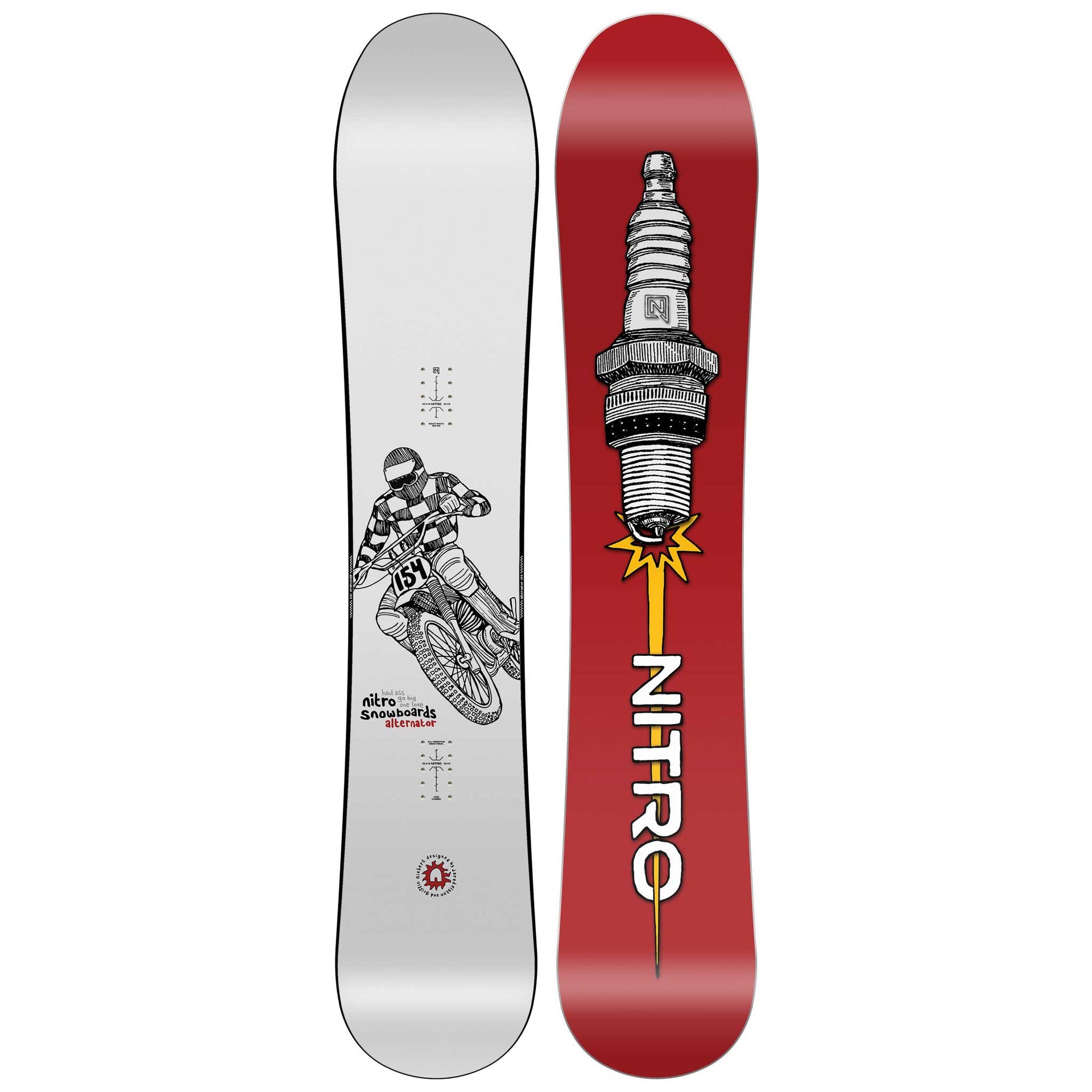 The 2025 Nitro Alternator Snowboard - The All-Terrain Freestyle 