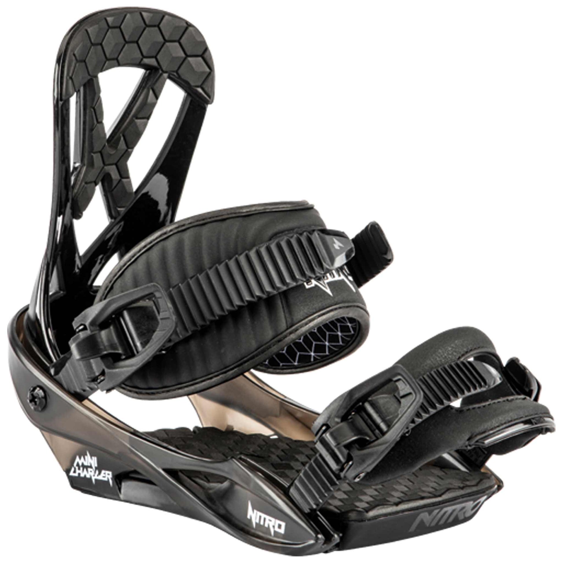 Nitro Charger Mini Youth Bindings Black