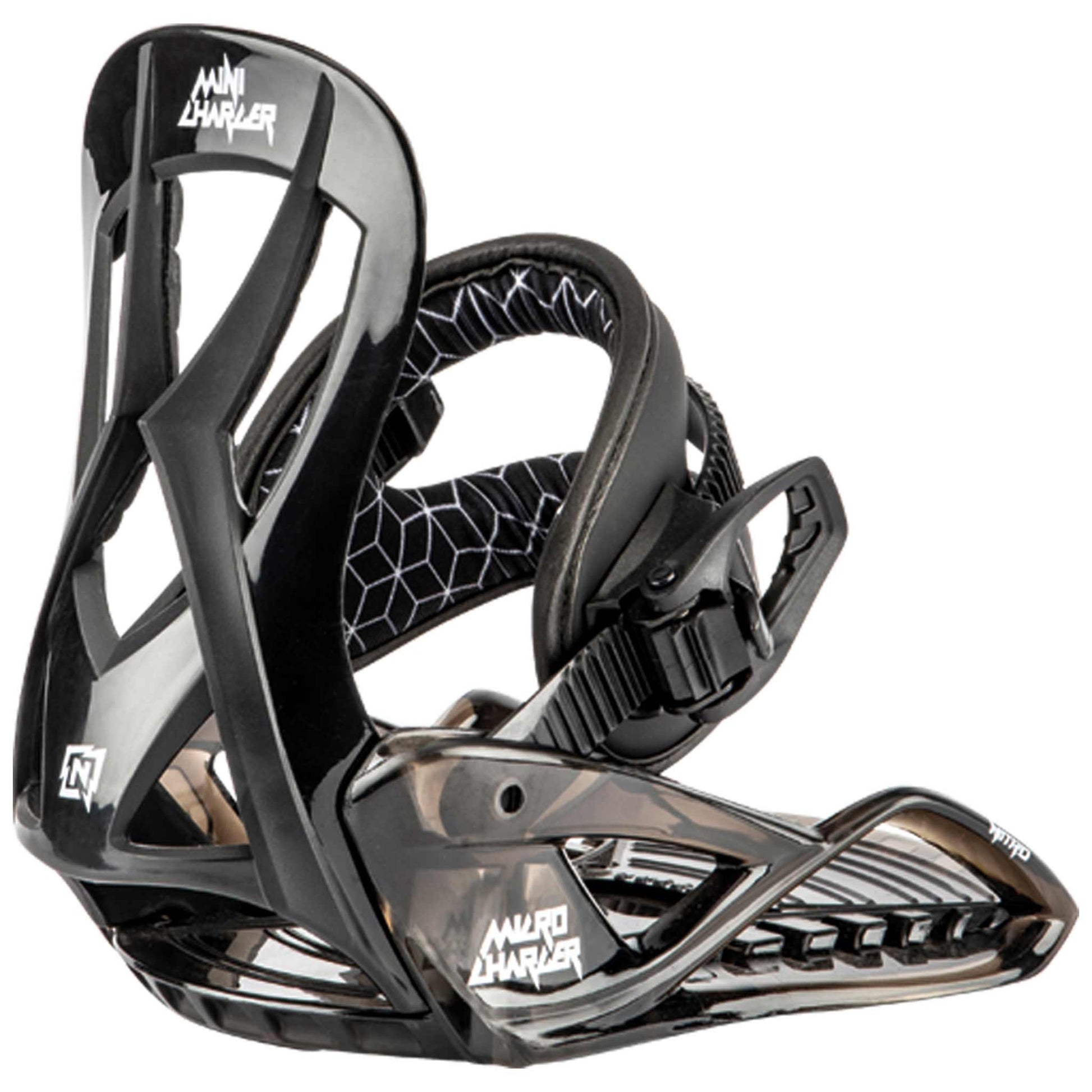 Nitro Charger Micro Kids Bindings Black