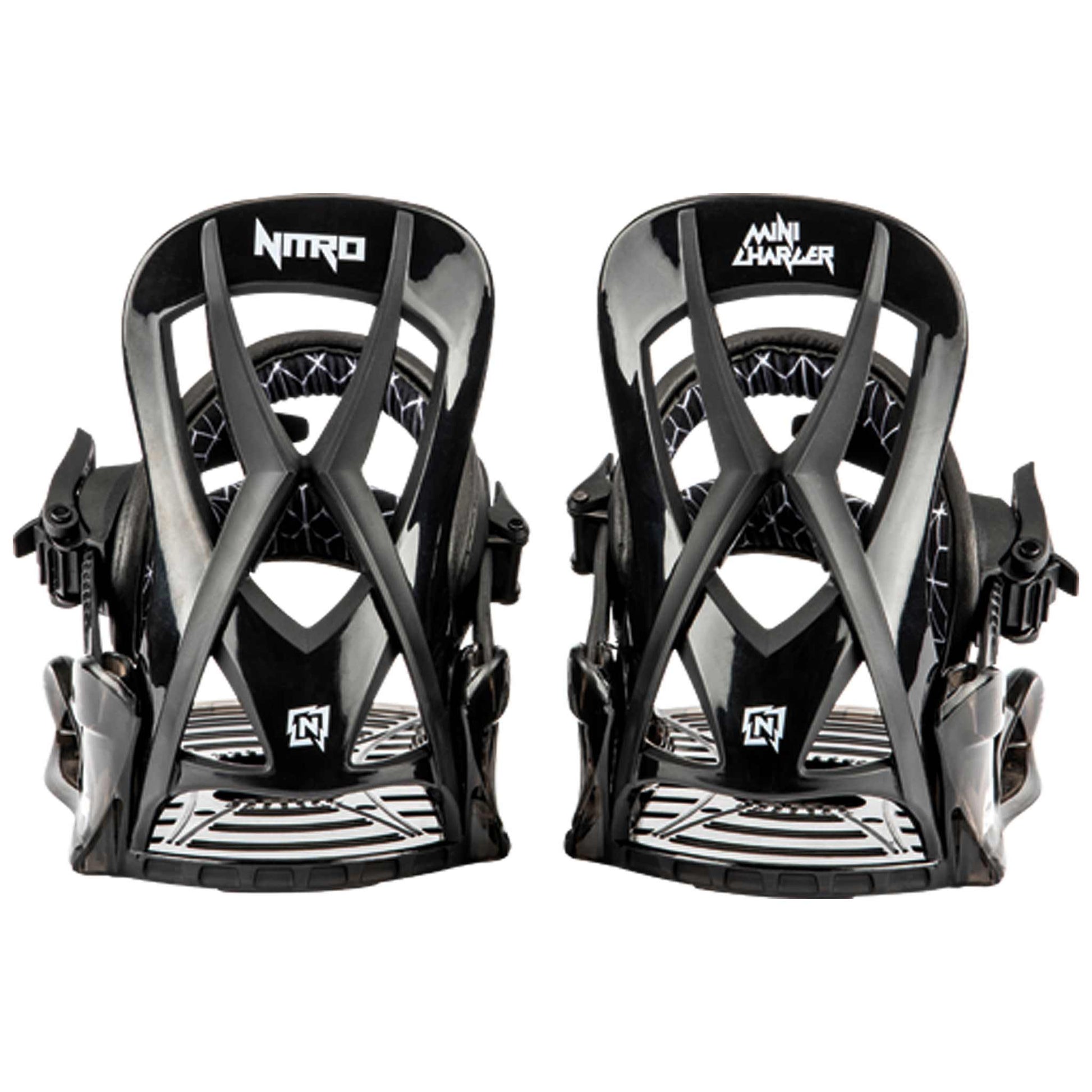 Nitro Charger Micro Kids Bindings Black