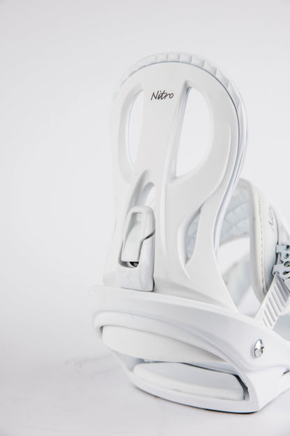 Nitro Rythm Women's Bindings White-Gold