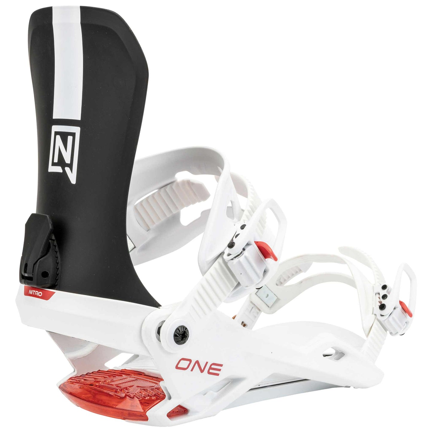 Nitro One Bindings Black-White-Red