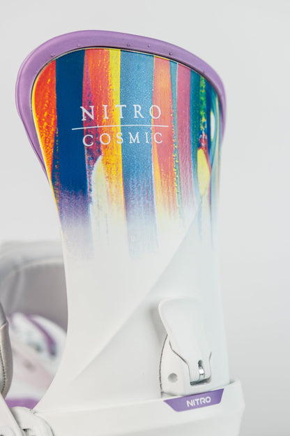 Nitro Cosmic Women's Bindings White Brush