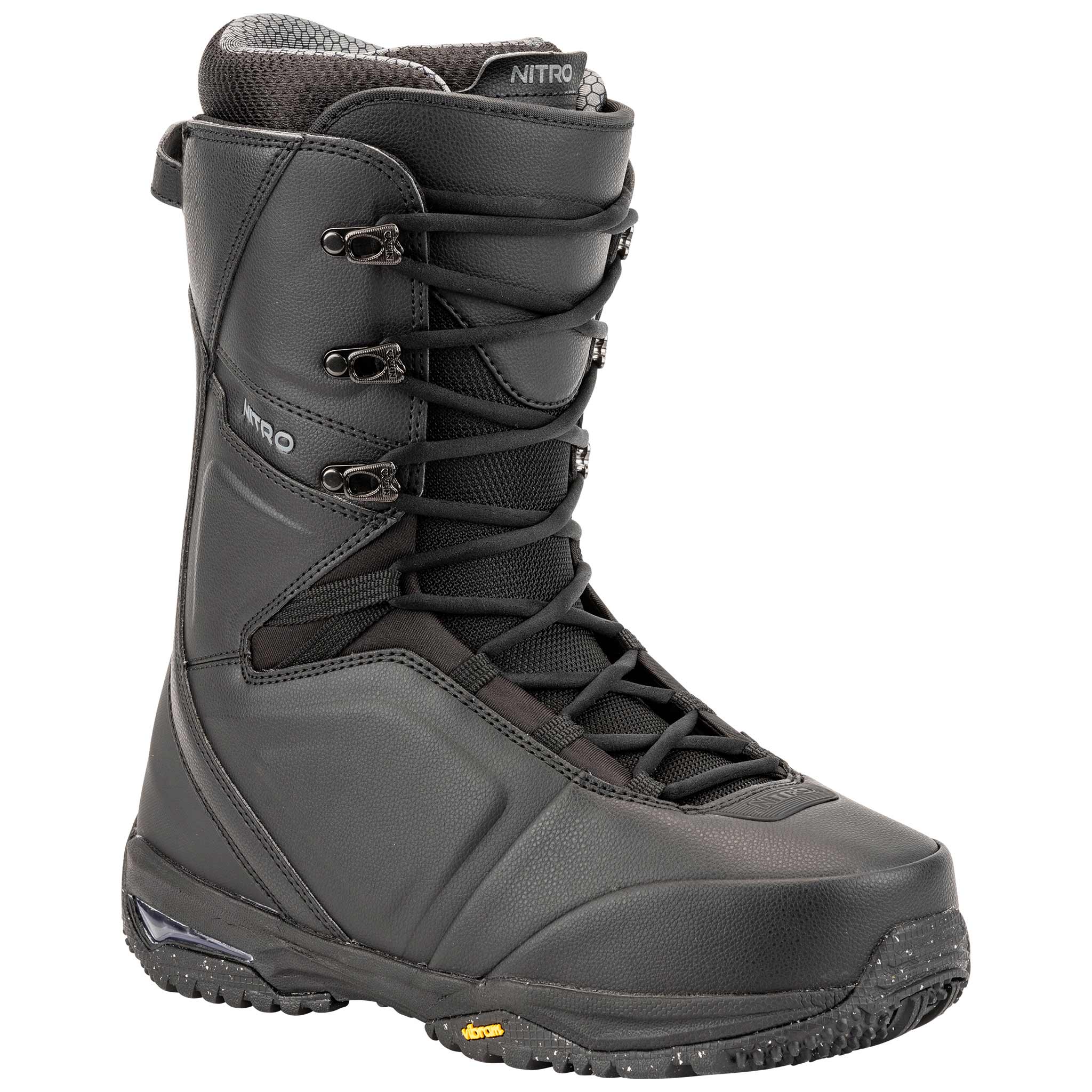 Nitro Team LACE Boots – Black – Nitro Snowboards