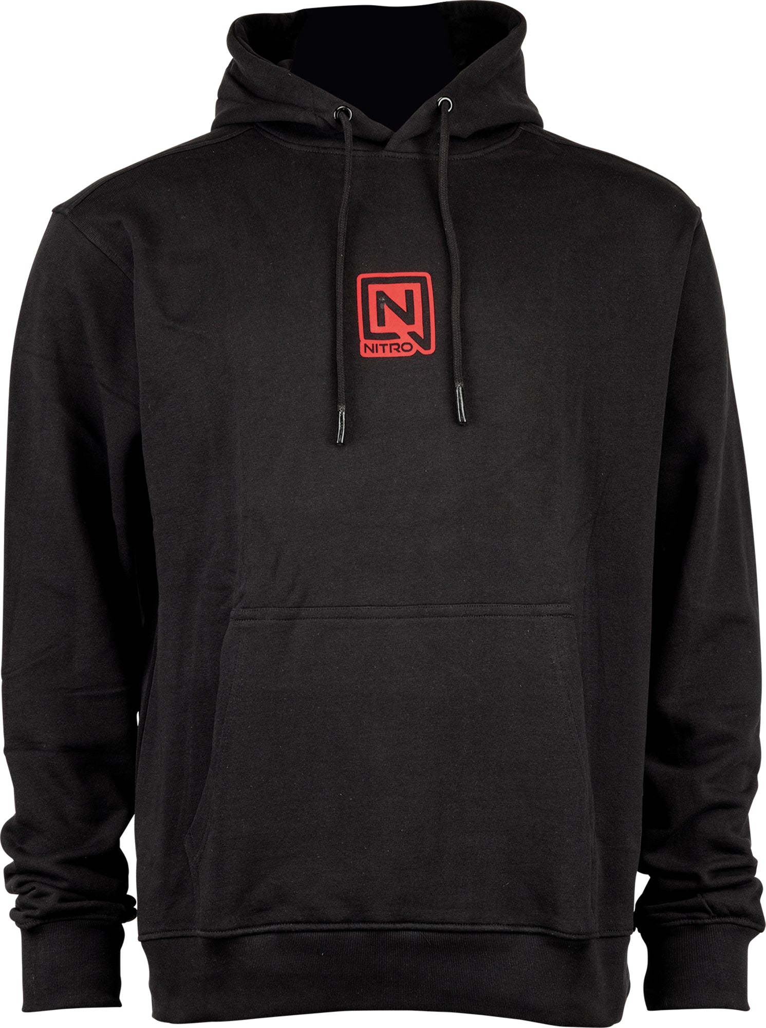 Nitro Logo PO Hoodie Black (front)