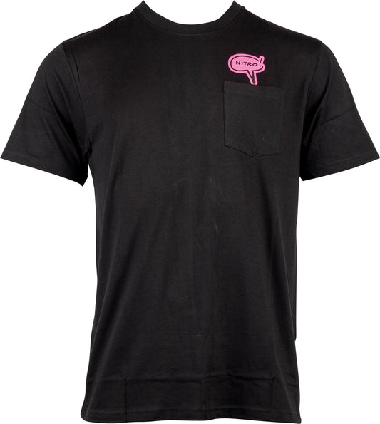 Nitro Kleveland Pocket Tee Black (front)