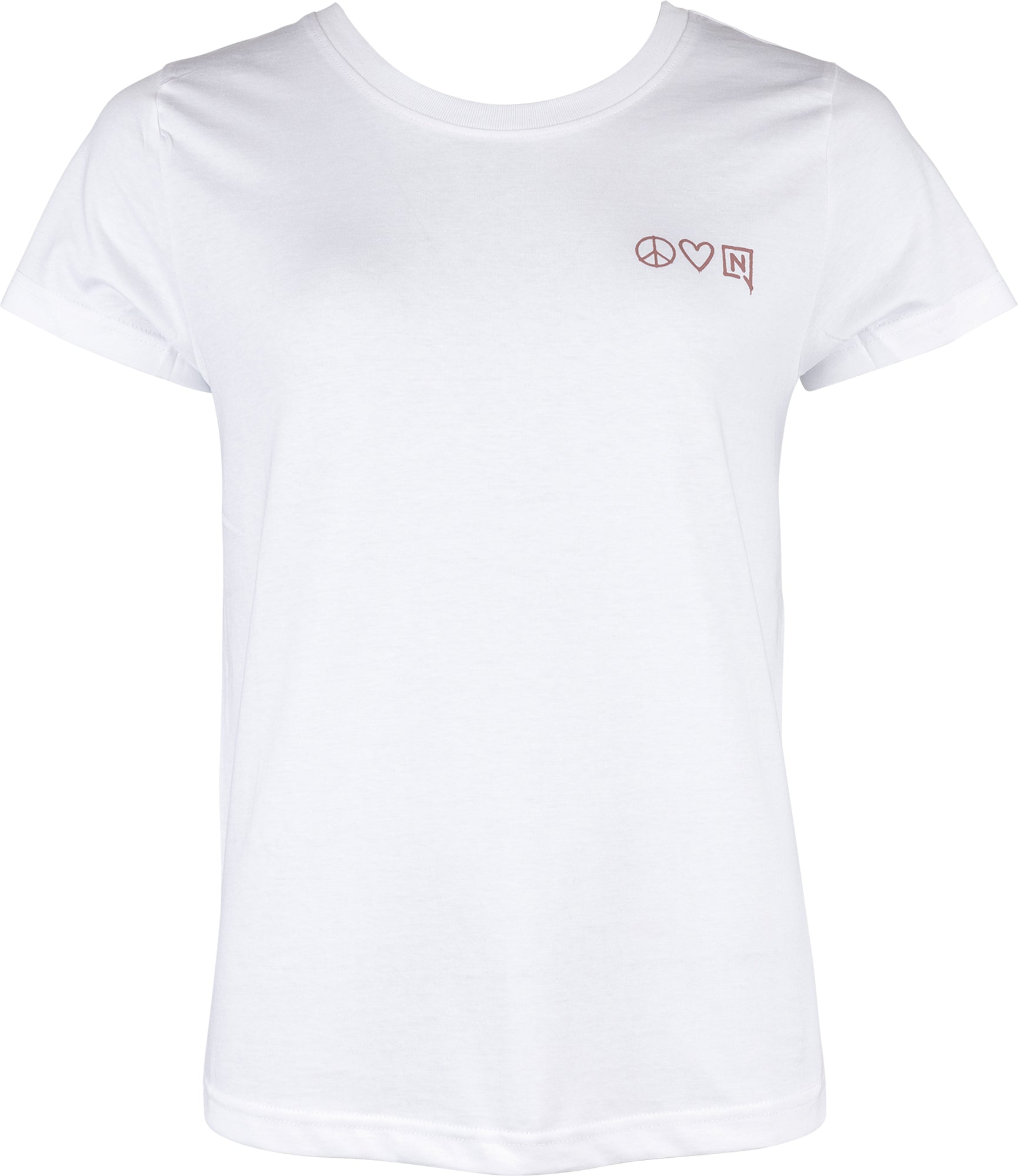 Nitro Peace Love Nitro Women's Tee White (front)