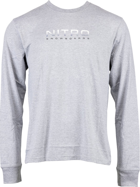 Nitro Team LS Heather Grey (front)