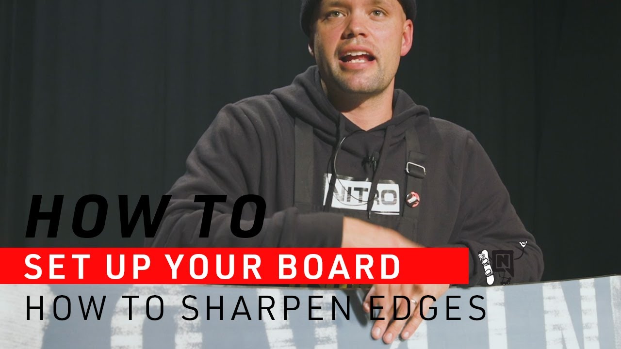 Charger la vidéo : How To Sharpen Your Snowboard edges