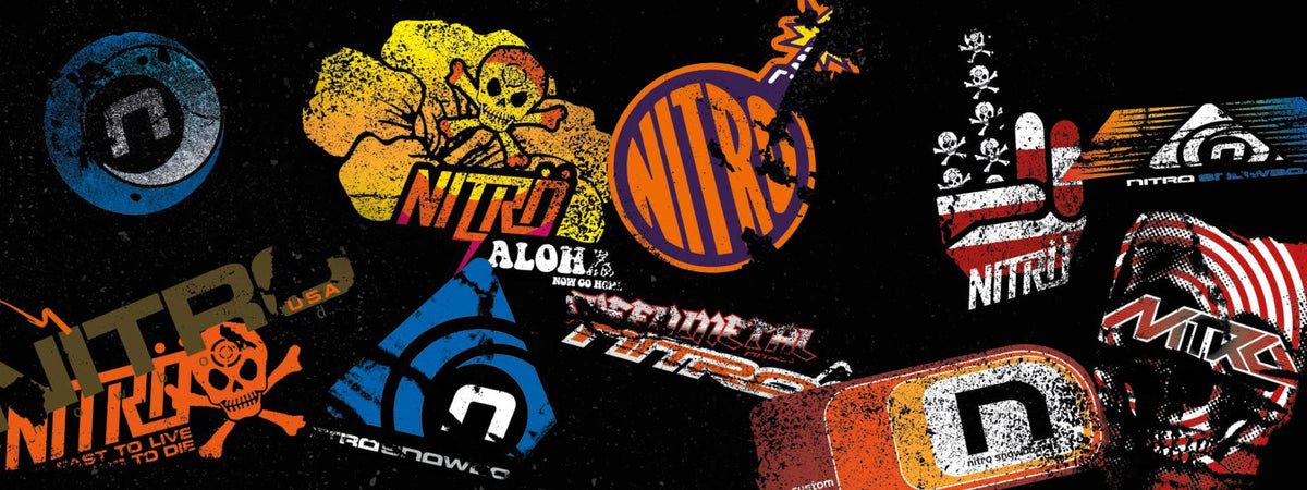 Nitro Racing Sticker Sticker bestellen – Nitro Snowboards