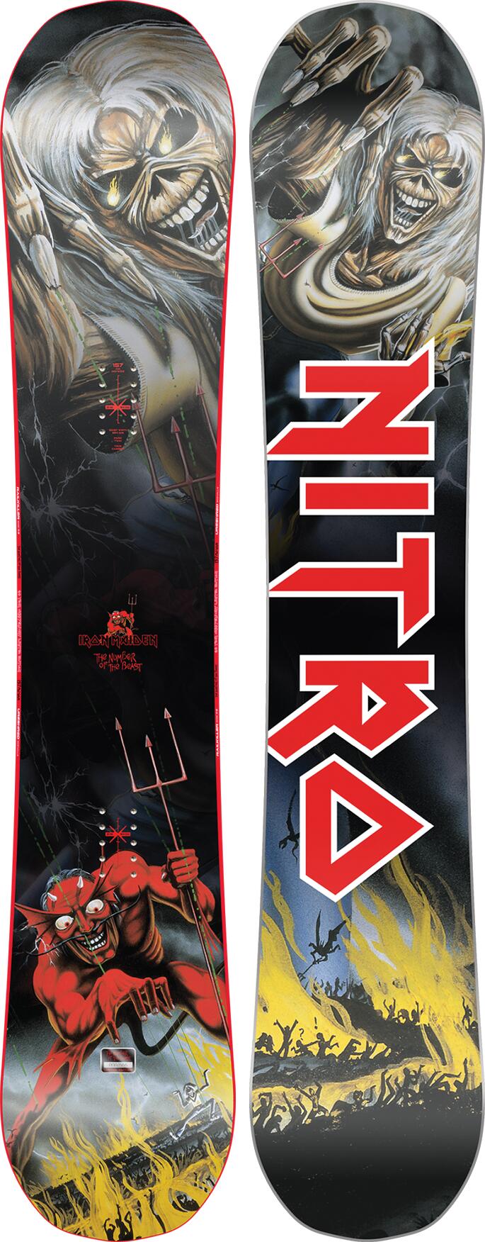 Beast X Iron Maiden | Nitro Snowboards