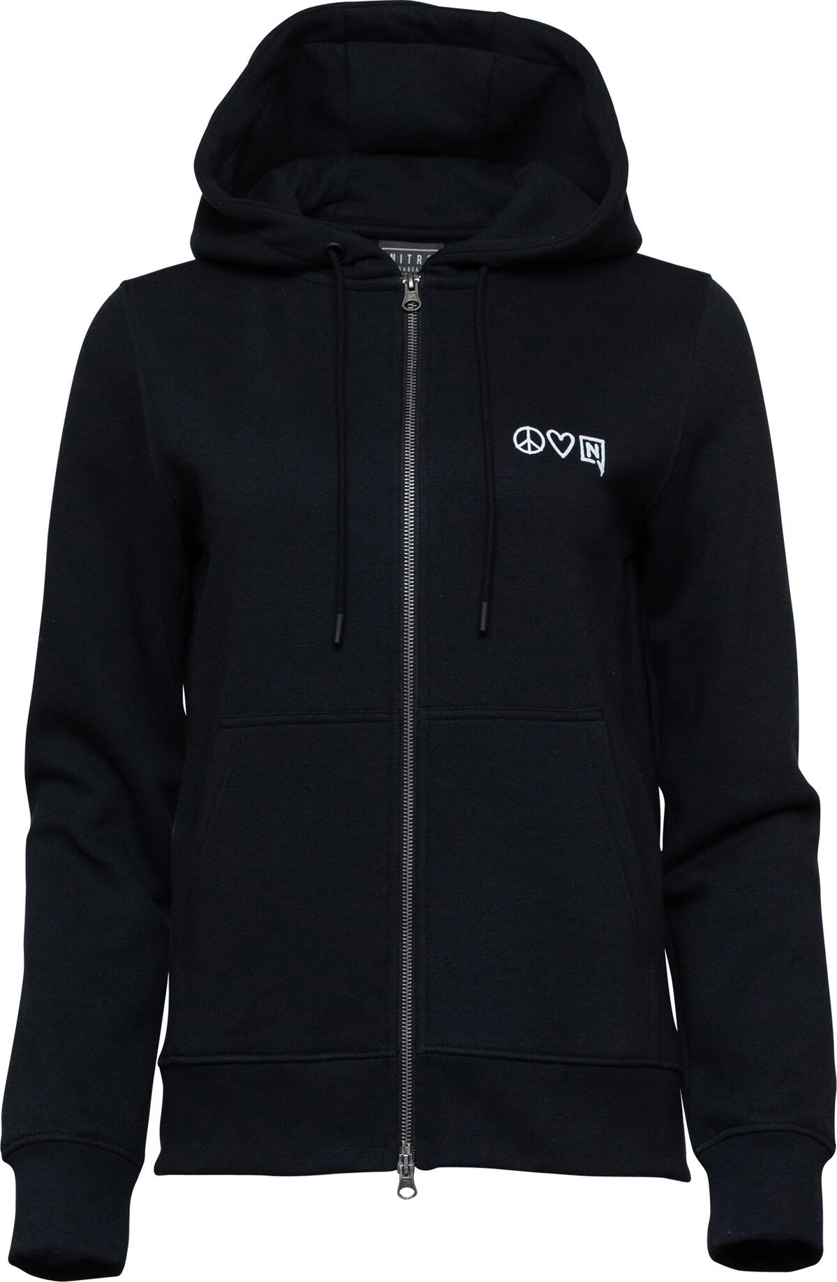 Peace-Love-Nitro Zip Hoodie | Nitro Snowboards