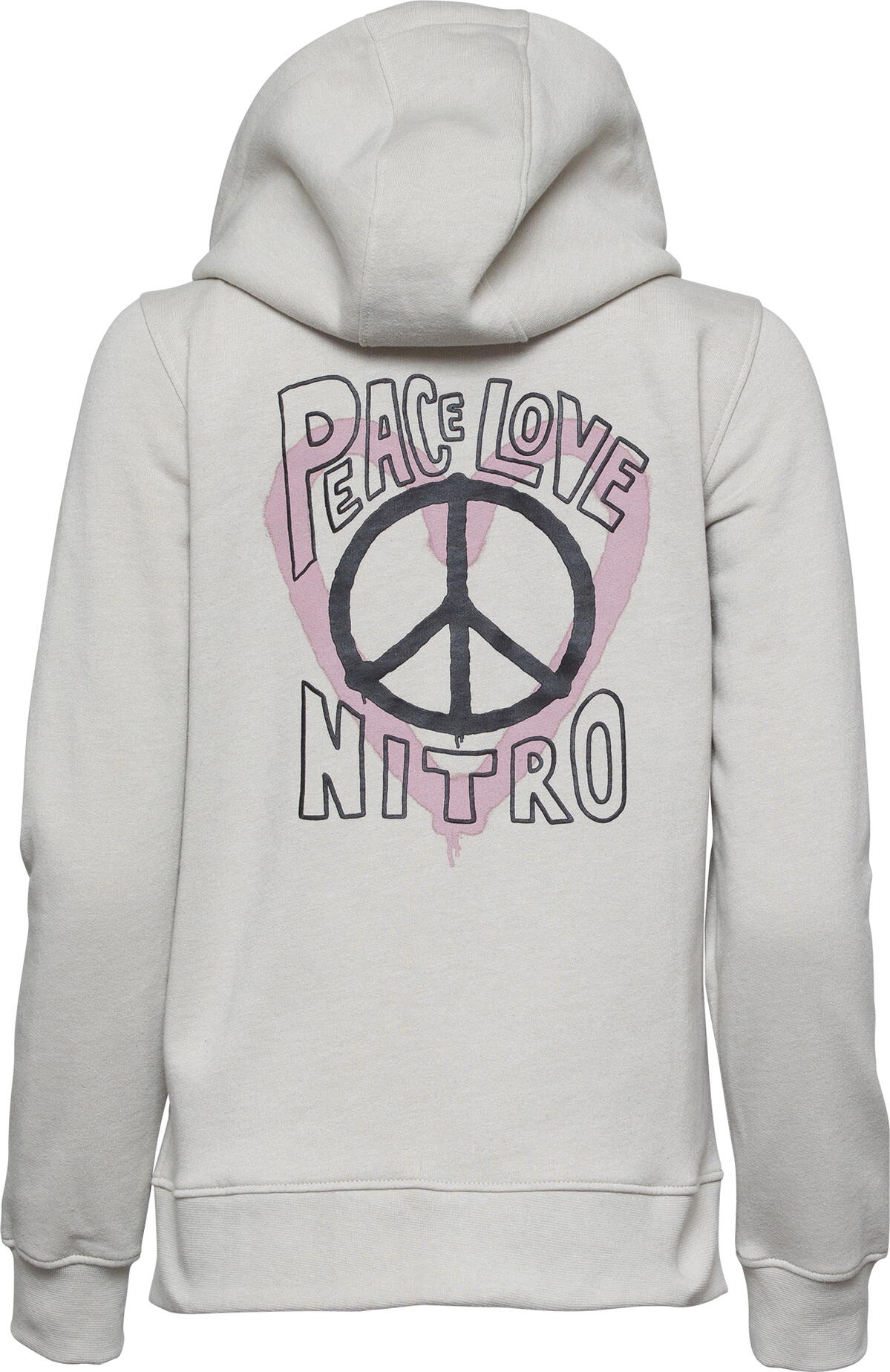 Peace-Love-Nitro Zip Hoodie | Nitro Snowboards