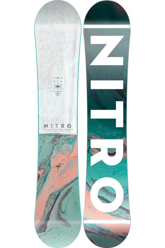 Nitro Snowboards SMP 20 All Mountain Directional Twin Snowboard Freestyle Planche de Snowboard pour Homme Multicolore 161 cm