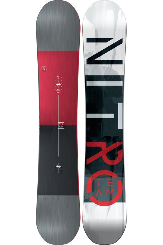 Nitro Snowboards SMP 20 All Mountain Directional Twin Snowboard Freestyle Planche de Snowboard pour Homme Multicolore 161 cm